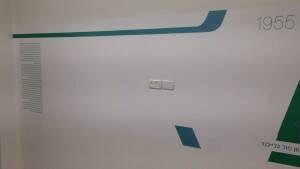 חיפוי קיר מדבקות למשרדים