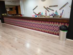 חיפוי עמדות בטפטים