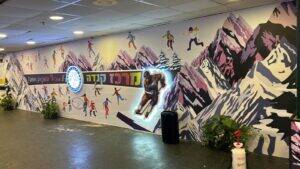 חיפוי מדבקה על קיר